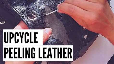 fake leather peeling off watch strap|peeling vs flaking leather.